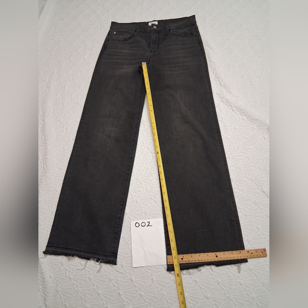 Hudson Jeans Washed Black Cropped Straight Ankle - Picture 16 of 16